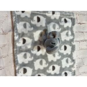 Manhattan kids elephant lovey security blanket baby plush